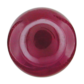 0.76 ct Rich Darkish Red Cabochon Natural Ruby