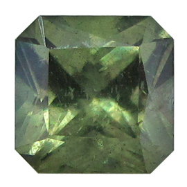 3.68 ct Green Radiant Natural Sapphire