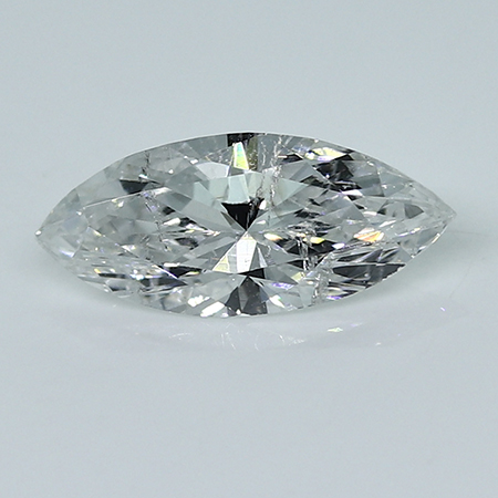 0.68 ct Marquise Natural Diamond : F / SI3