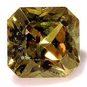 0.69 ct Golden Yellow Emerald Cut Natural Yellow Sapphire