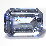 0.85 ct Cornflower Blue Emerald Cut Natural Sapphire