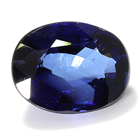 1.02 ct Royal Blue Oval Natural Blue Sapphire