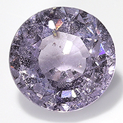 1.13 ct Light Purple  Round Natural Pink Sapphire