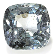 0.54 ct Grayish Blue Cushion Cut Natural Sapphire