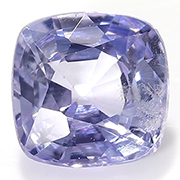 0.46 ct Fine Purple Blue Cushion Cut Natural Sapphire