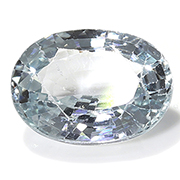 1.60 ct Light Blue Oval Natural Blue Sapphire