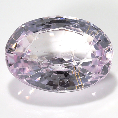 1.60 ct Oval Pink Sapphire : Light Pink