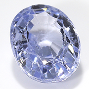 1.50 ct Light Blue Oval Natural Blue Sapphire