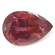 0.62 ct Deep Rich Pink Pear Shape Natural Pink Sapphire