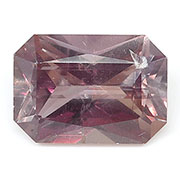 1.22 ct Fine Purple  Radiant Natural Pink Sapphire