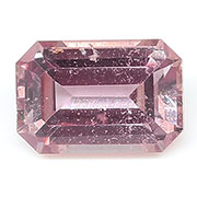 0.80 ct Rich Pink Emerald Cut Natural Pink Sapphire