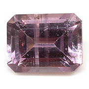 0.61 ct Violet Pink Emerald Cut Natural Pink Sapphire