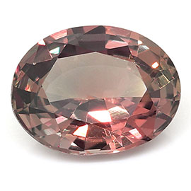 1.22 ct Oval Pink Sapphire : Darkish Pink