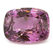 1.00 ct Rich Purple Cushion Cut Natural Pink Sapphire