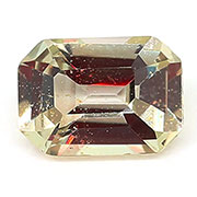 1.13 ct Golden Yellow Emerald Cut Natural Yellow Sapphire