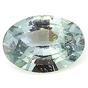 0.80 ct Greenish Blue Oval Natural Blue Sapphire