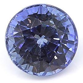 0.93 ct Fine Blue Round Natural Blue Sapphire