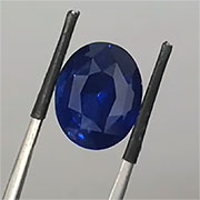 9.28 ct Royal Blue Oval Natural Sapphire