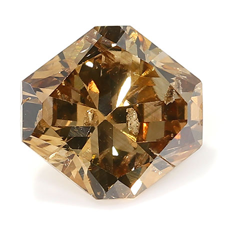 0.93 ct Fantasy Diamond : Fancy Champagne / I1