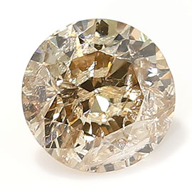 0.26 ct Round Diamond : Fancy Cognac / I1