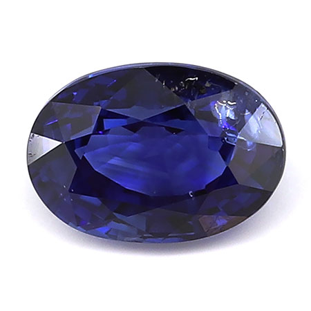1.08 ct Rich Royal Blue Oval Natural Blue Sapphire