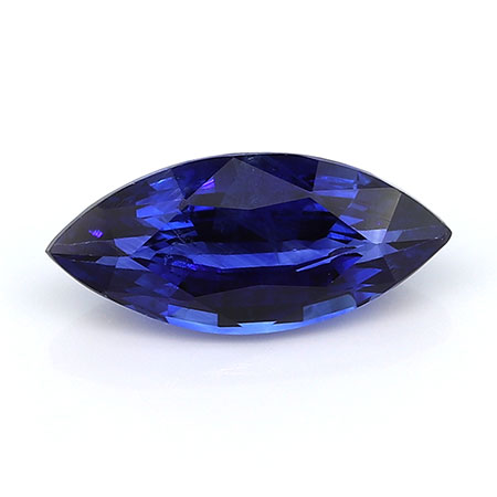1.00 ct Royal Blue Marquise Natural Blue Sapphire
