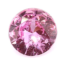 0.41 ct Rich Pink Round Natural Pink Sapphire
