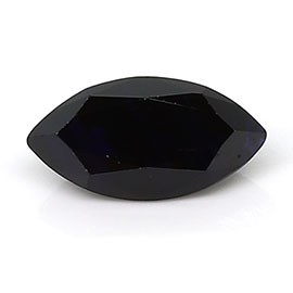 0.33 ct Marquise Blue Sapphire : Darkish Blue