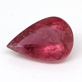 5.80 ct Pear Shape Natural Tourmaline : Rich Pink