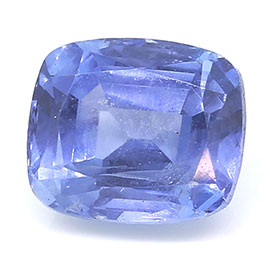 1.92 ct Cushion Cut Natural Blue Sapphire : Cornflower Blue