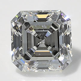 0.41 ct Asscher Cut Natural Diamond : G / VS1