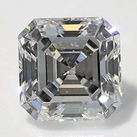 0.41 ct Asscher Cut Natural Diamond : G / VS1