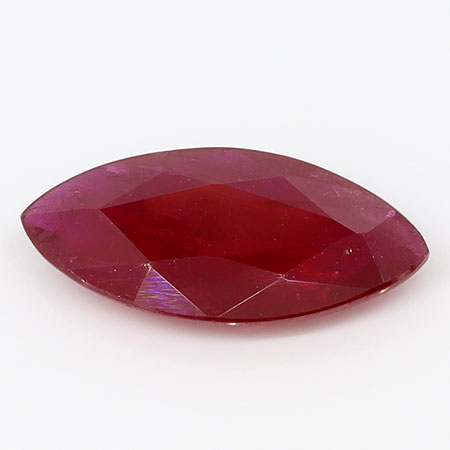 1.70 ct Marquise Natural Ruby : Rich Red