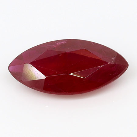 1.31 ct Marquise Natural Ruby : Rich Red