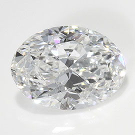 0.70 ct Oval Natural Diamond : E / SI1