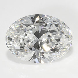 0.60 ct Oval Natural Diamond : E / VS2