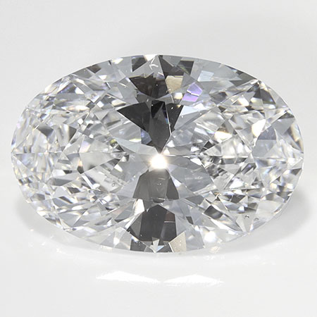 1.50 ct Oval Natural Diamond : D / VS2