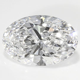 1.06 ct Oval Natural Diamond : D / VS2