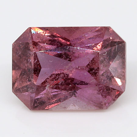 1.13 ct Radiant Natural Pink Sapphire : Pinkish Purple