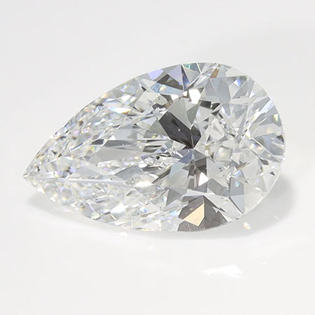 1.01 ct Pear Shape Natural Diamond : E / SI1