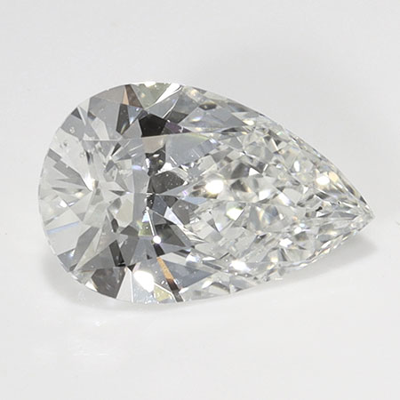 0.35 ct Pear Shape Natural Diamond : H / SI1