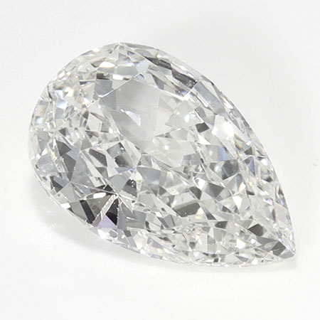 0.50 ct Pear Shape Natural Diamond : I / VS2