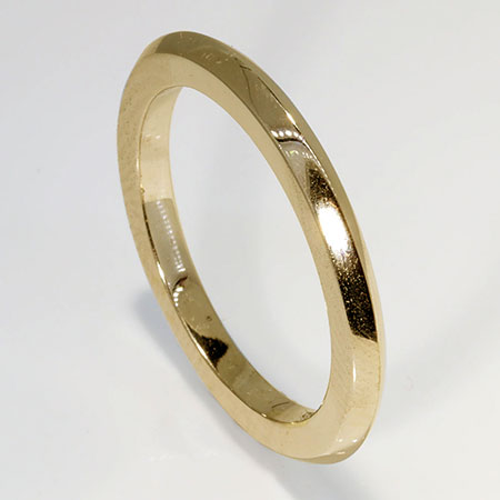 14K Yellow Gold Wedding Band