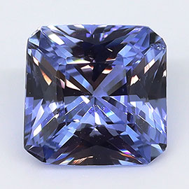 0.79 ct Fine Blue Emerald Cut Natural Blue Sapphire