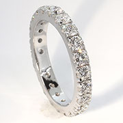 18K White Gold 2.00cttw Diamond Band