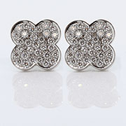  Fashion 0.42cttw Diamond Earrings