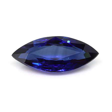 1.30 ct Marquise Natural Blue Sapphire : Royal Blue