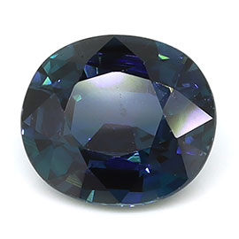 0.96 ct Oval Natural Blue Sapphire : Rich Royal Blue