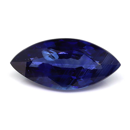 1.46 ct Marquise Natural Blue Sapphire : Royal Blue