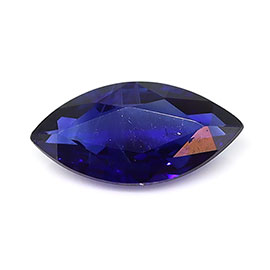 0.56 ct Marquise Natural Blue Sapphire : Rich Royal Blue